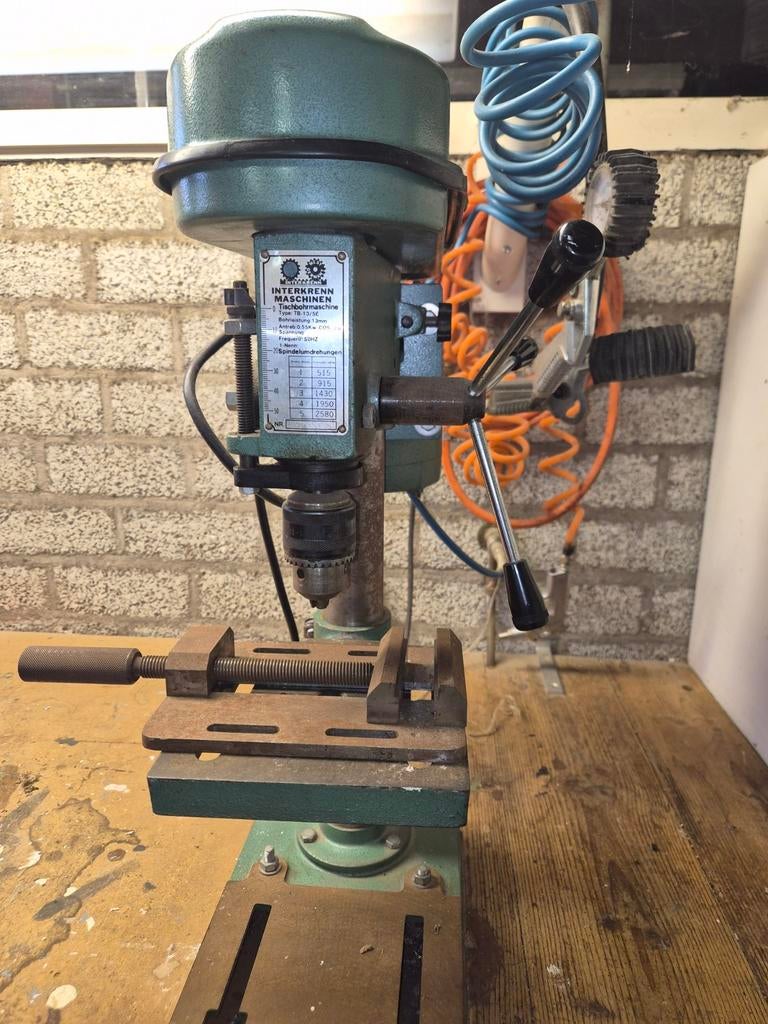 Interkrenn Kolomboormachine TB 13/5e, Ophalen, Gebruikt, 600 watt of meer, Kolomboormachine