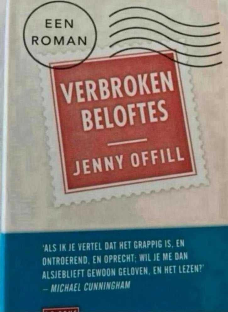 VERBROKEN BELOFTES JENNY OFFILL EEN ROMAN, Ophalen of Verzenden, Zo goed als nieuw