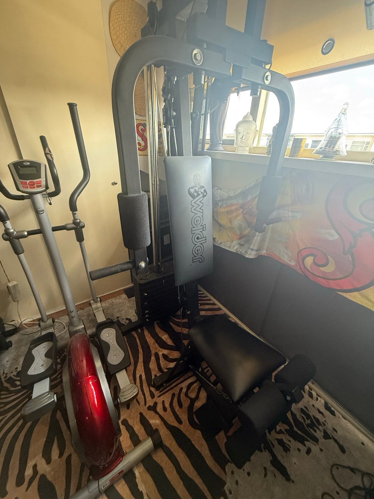 Weider Krachtstation - Complete Home Gym, Ophalen, Gebruikt, Krachtstation, Armen