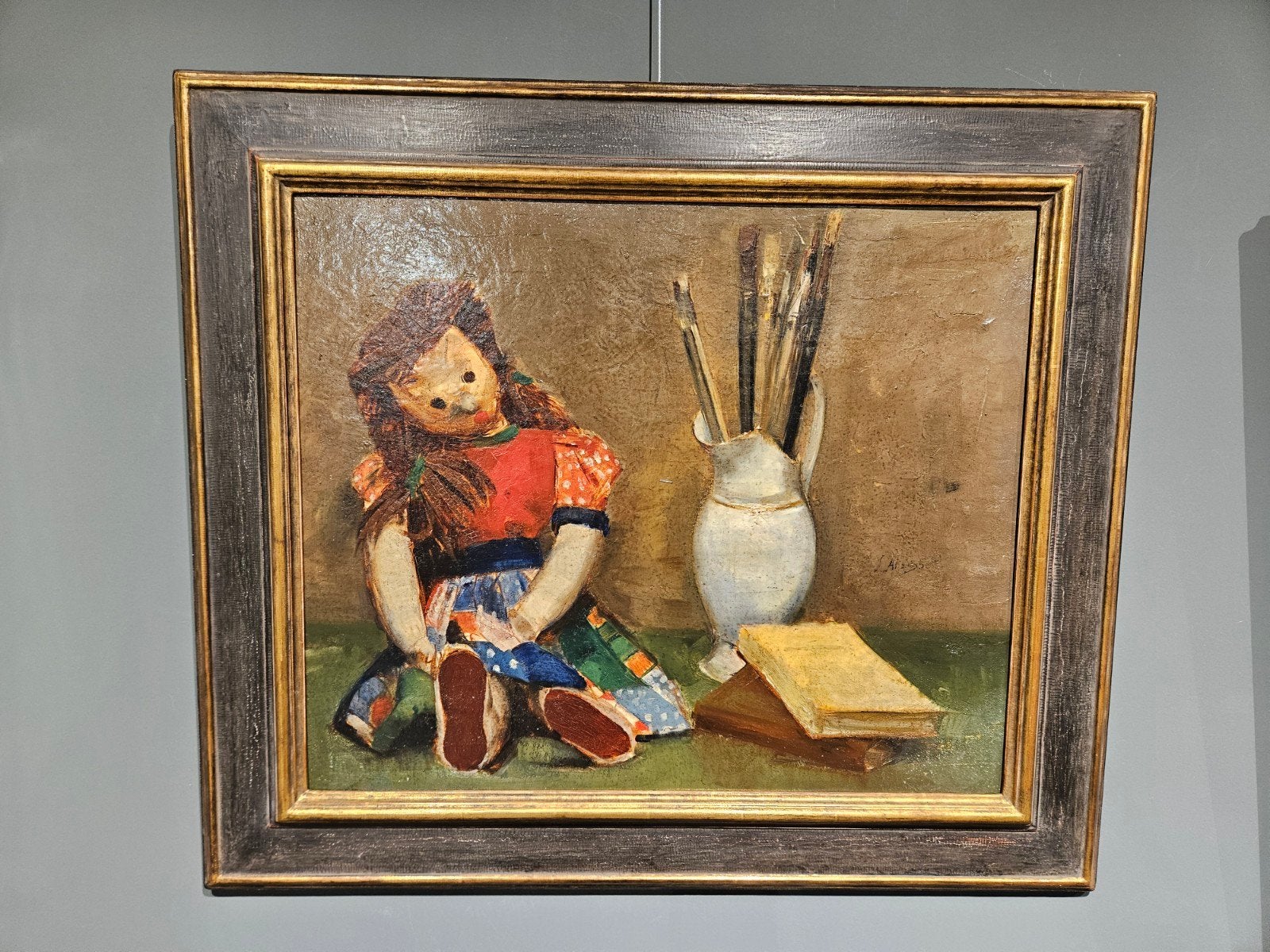 Schilderij L. Ansingh (1875-1959), Antiek en Kunst, Ophalen, Gesigneerd, Olieverf