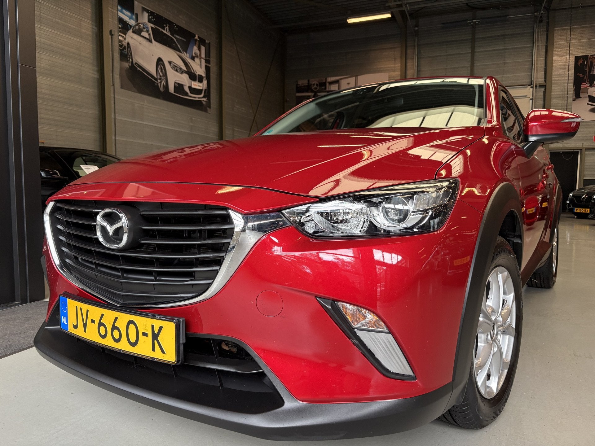 Mazda CX-3 2.0 SkyActiv-G 120 SkyLease+ Camera, Cruise, Navi, 1998 cc, Stof, Gebruikt, 4 cilinders