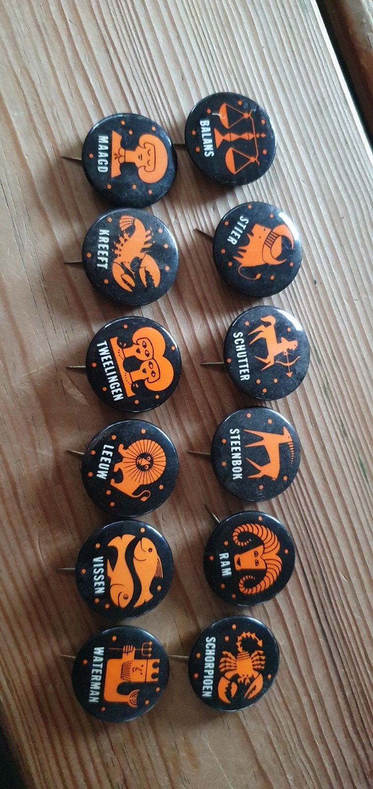 Vintage Buttons en Speldjes Collectie, Ophalen of Verzenden, Gebruikt, Overige onderwerpen, Button