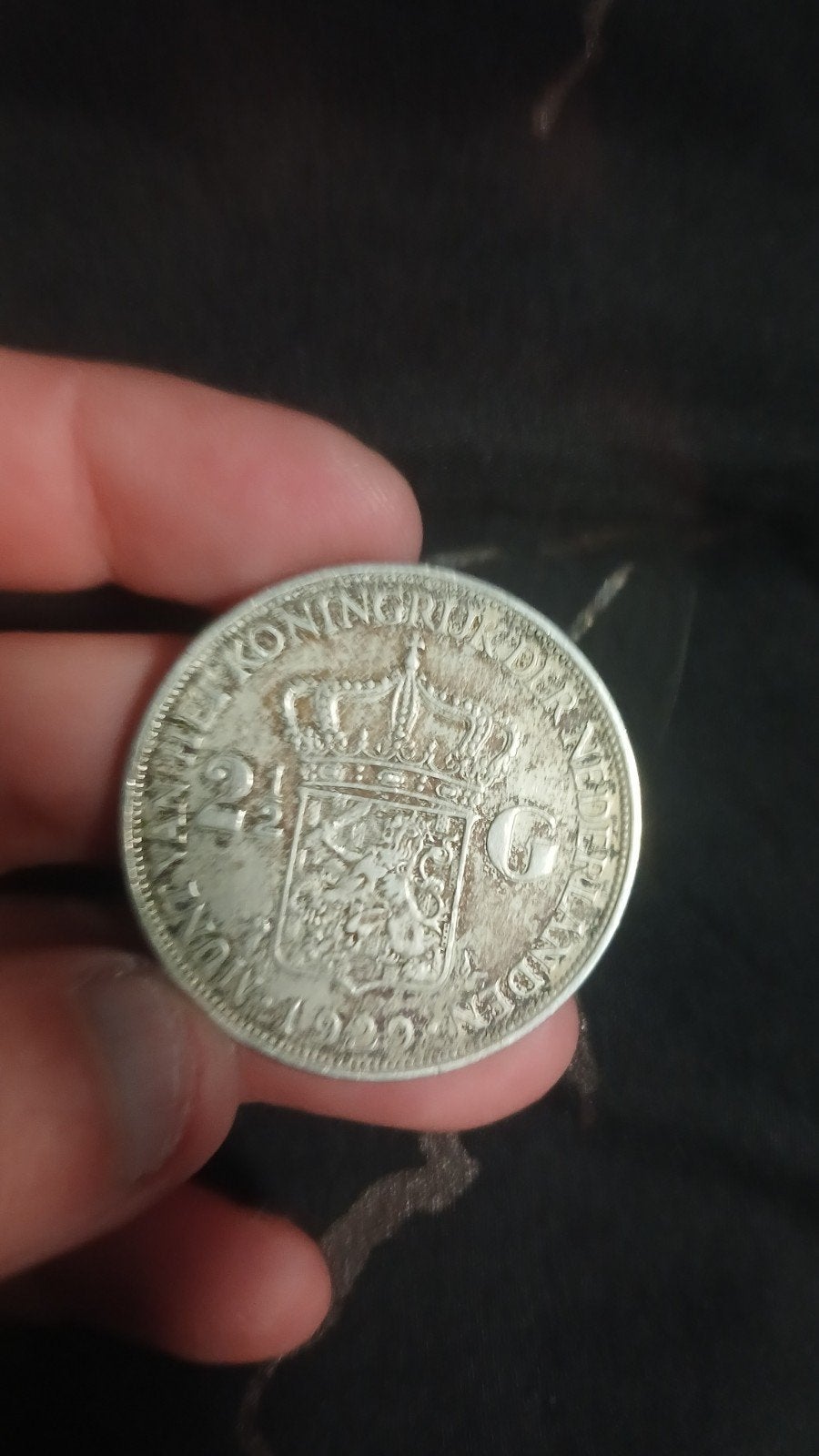 zilveren munt wilhelmina, Ophalen of Verzenden
