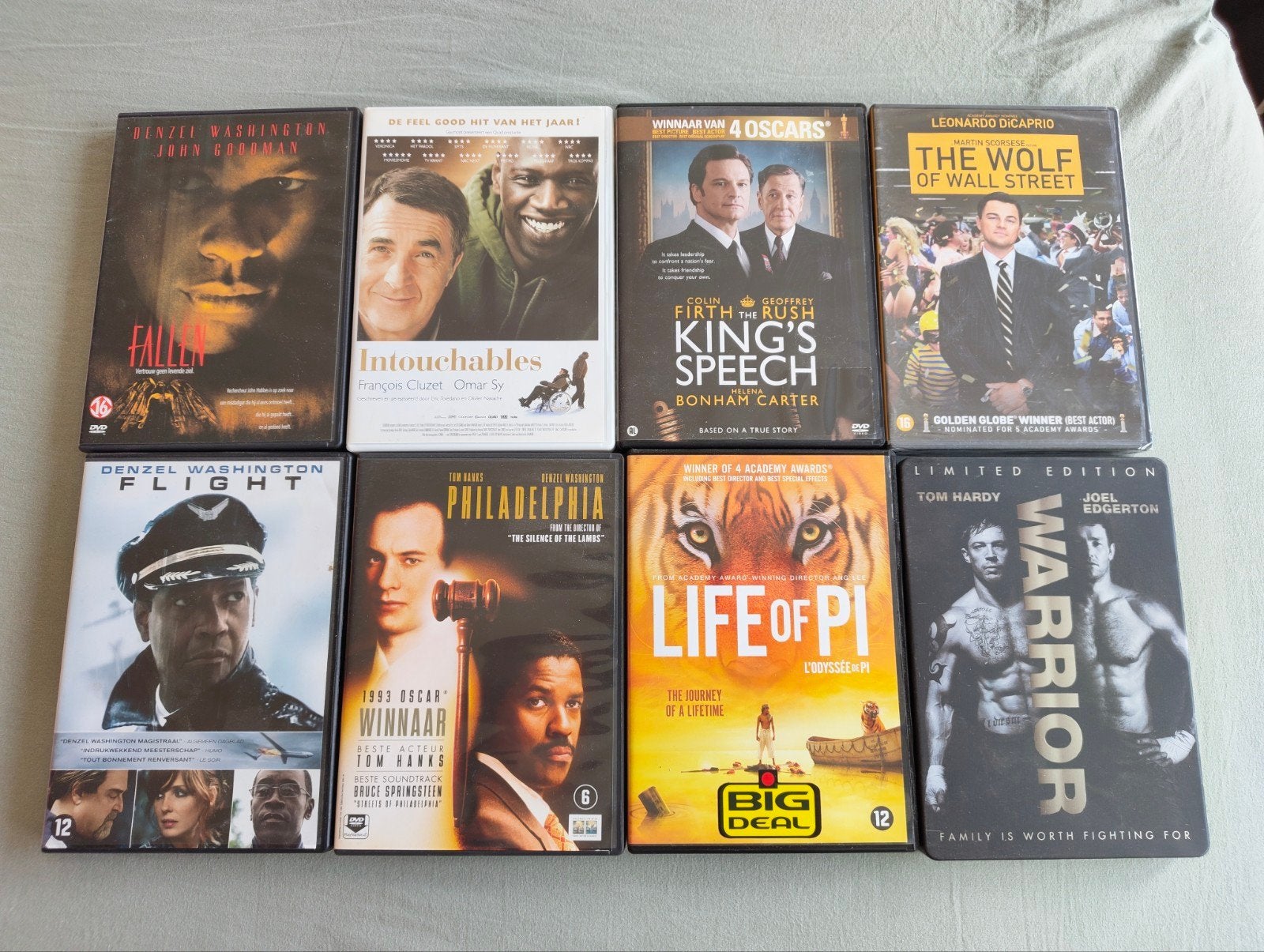 Diverse DVD collectie: Denzel Washington, DiCaprio, etc., Nederlands, Ophalen of Verzenden, Vanaf 12 jaar, Gebruikt