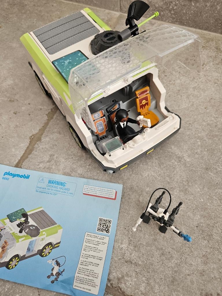 Playmobil Super 4 Kameleon met Gene 6692, Ophalen of Verzenden, Zo goed als nieuw, Complete set