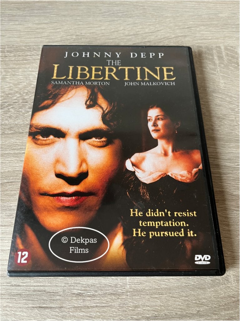 Dvd The Libertine - Johnny depp, Cd's en Dvd's, Dvd's | Drama, Gebruikt, Vanaf 12 jaar, Ophalen of Verzenden