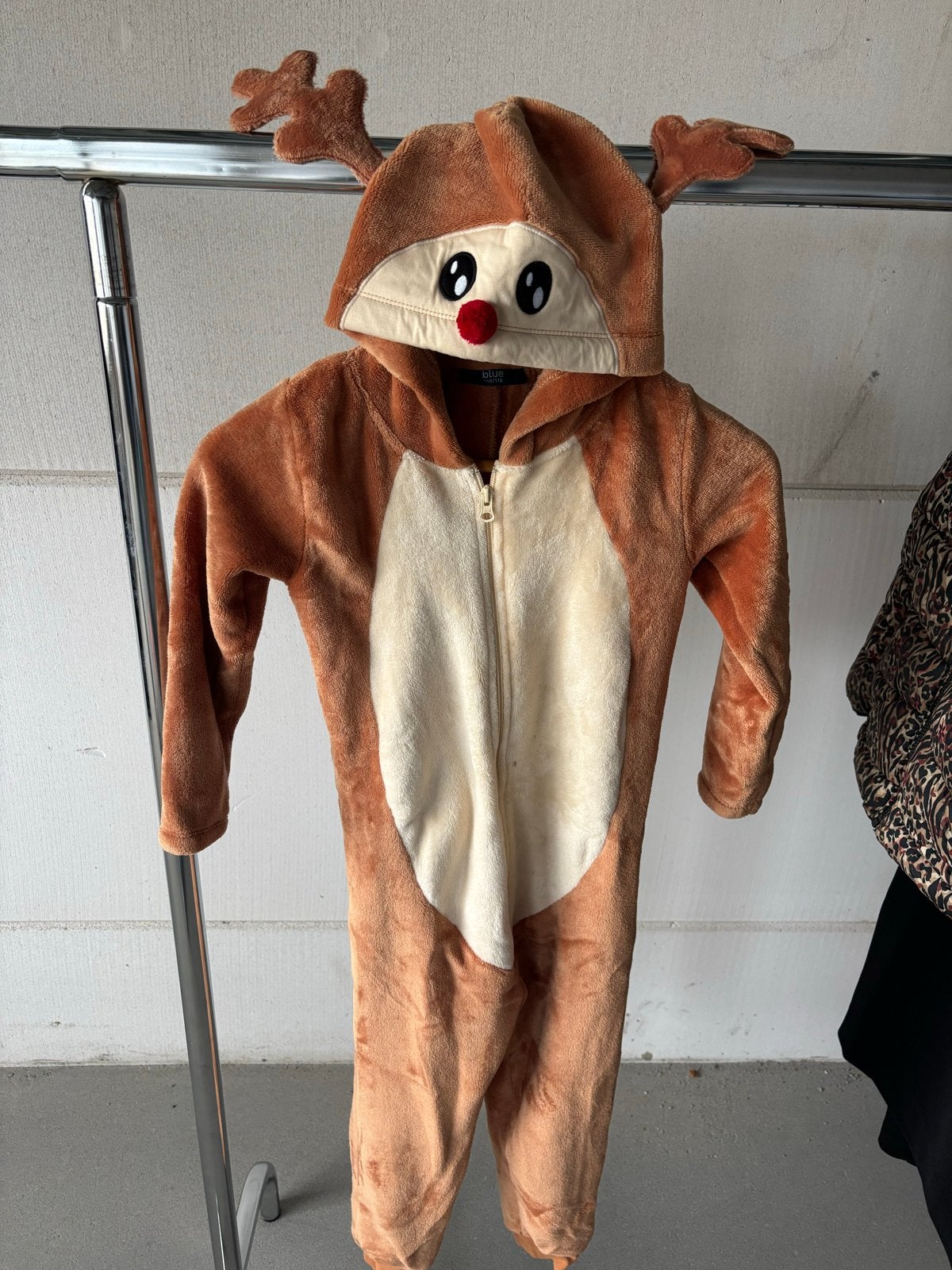 Eland Onesie Kerst Maat 110/116, Ophalen of Verzenden, Gebruikt, Jongen of Meisje, Nacht- of Onderkleding