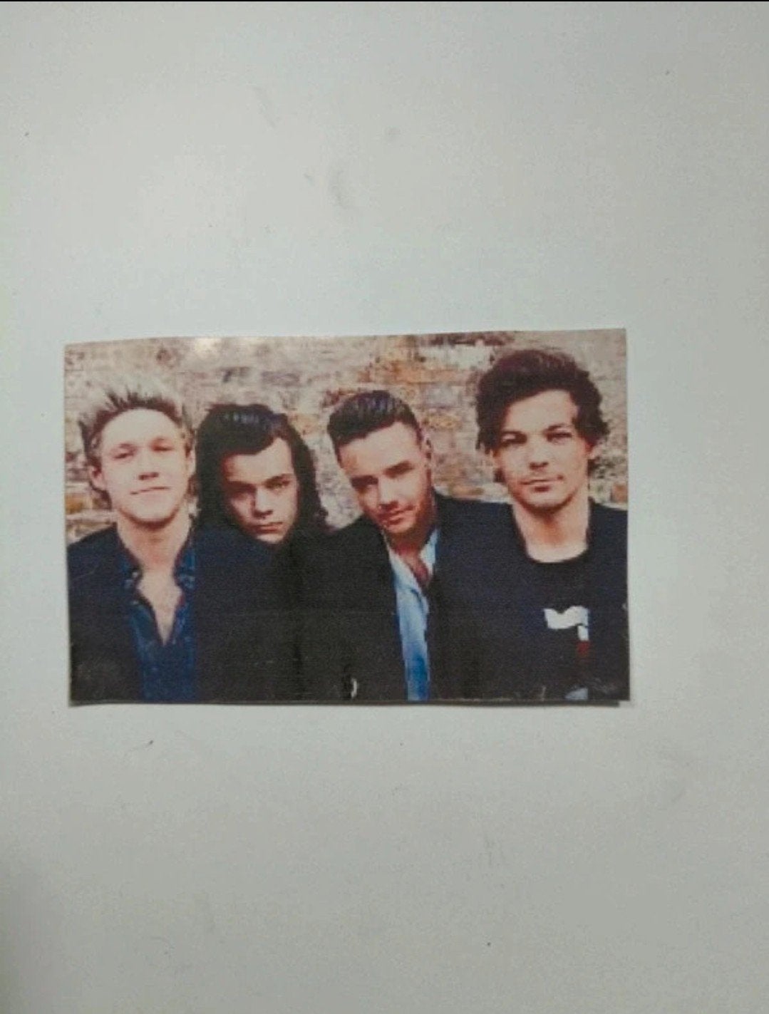 One Direction Foto's - Set van 4, Ophalen of Verzenden, Gebruikt, Foto of Kaart