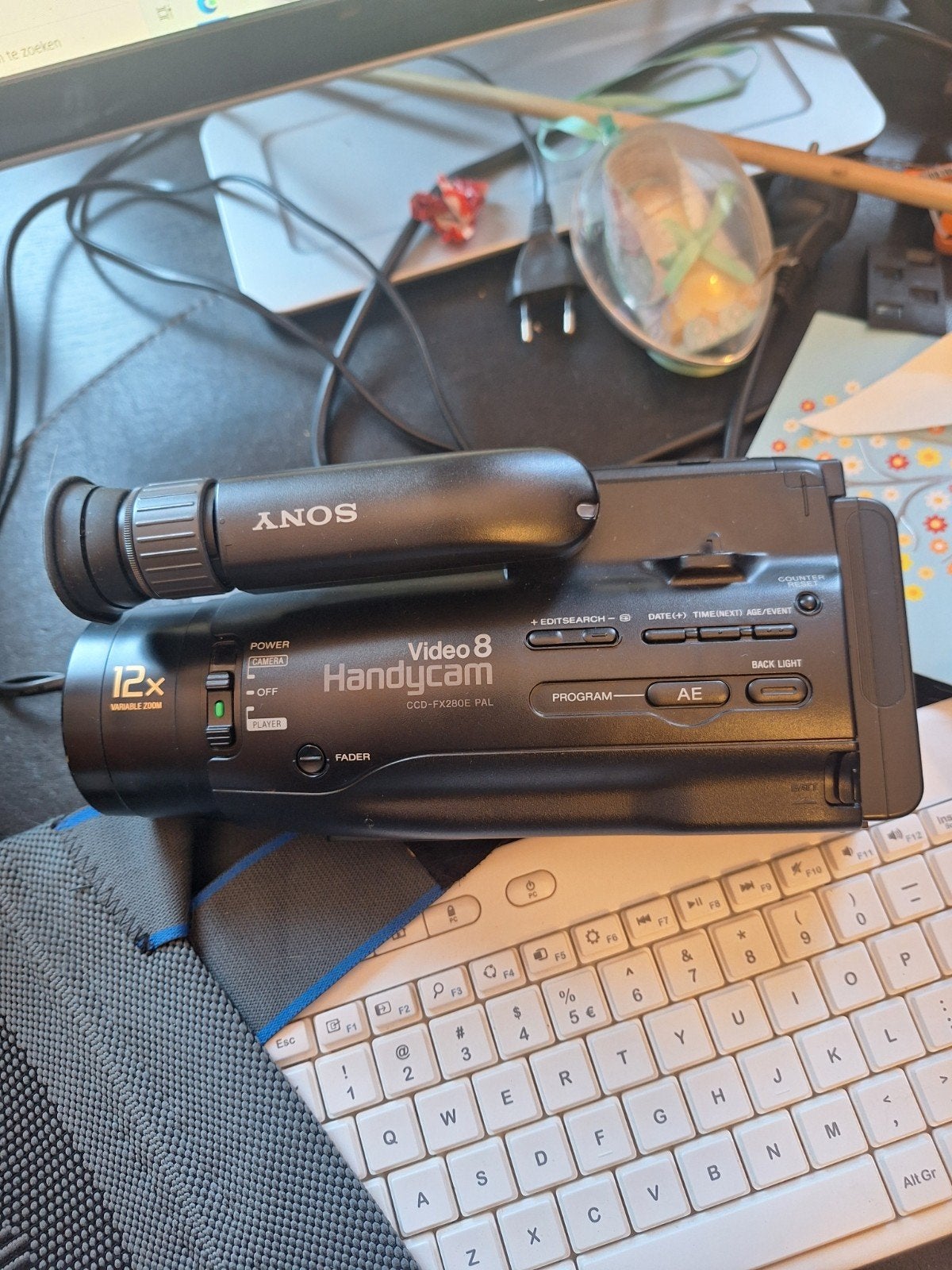 Sony Video 8 Handycam, Ophalen, Sony, 20x of meer