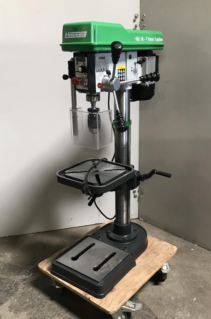 Tafelboormachine, Huvema, HU16-2 Vario, 230 volt, Ophalen, Nieuw, 400 tot 600 watt, Kolomboormachine