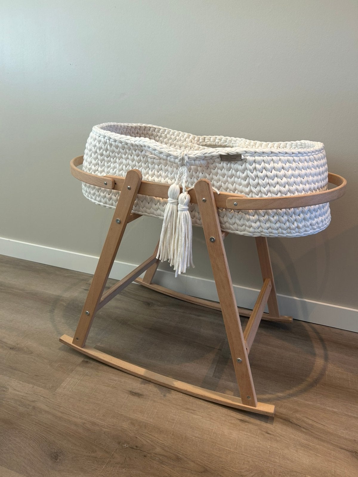 Baby Luxury nestje met standaard, Kinderen en Baby's, Babywiegjes en Ledikanten, Ophalen, Zo goed als nieuw, Overige typen