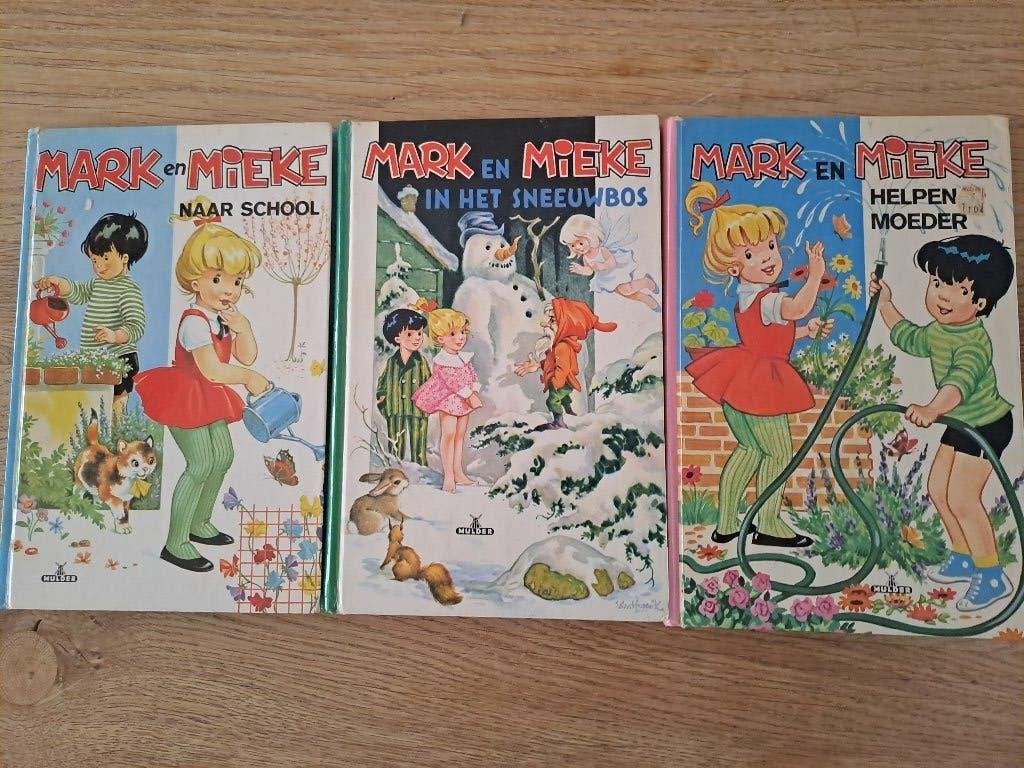MARK EN MIEKE. 3 BOEKJES. VINTAGE., Boeken, Ophalen of Verzenden, Gelezen, Els Stam, Fictie algemeen