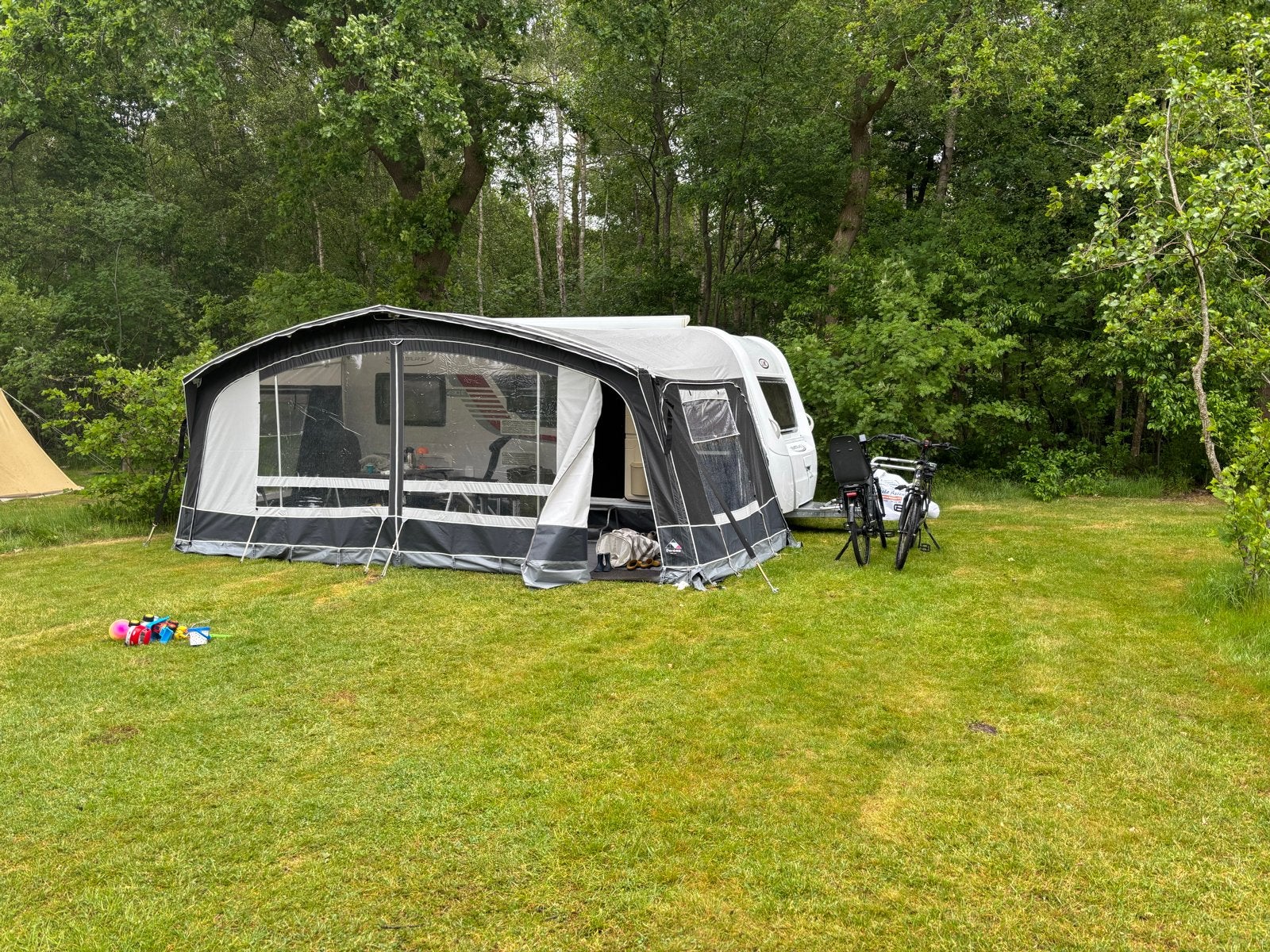 Dorema octavia voortent maat 13 met aluminium frame, Caravans en Kamperen, Ophalen of Verzenden, Zo goed als nieuw, Ten Cate All Season 240g/m2