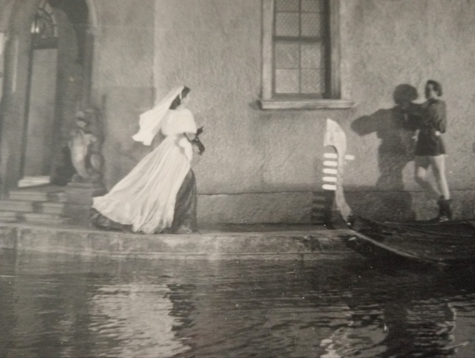 Oude Filmfoto 'Eine nacht in Venedig' Venetië Venice, Ophalen of Verzenden