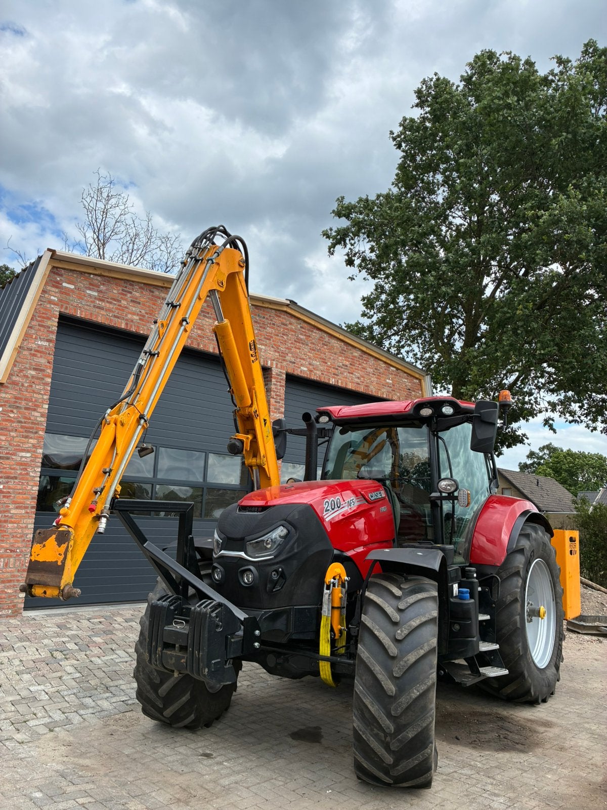 Case puma 200 agf met herder granadier maaiarm, Zakelijke goederen, Ophalen, Gebruikt, Case IH