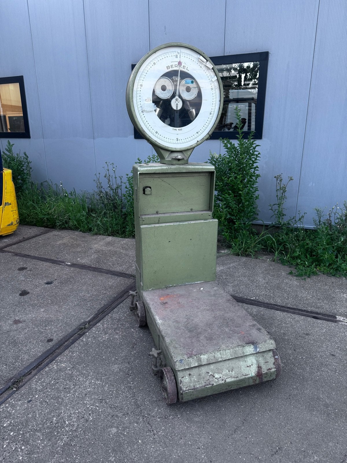 Vintage Berkel Vloerweegschaal - Type 1000, Ophalen, Gebruikt, Vloerweegschaal, 50 tot 100 kg