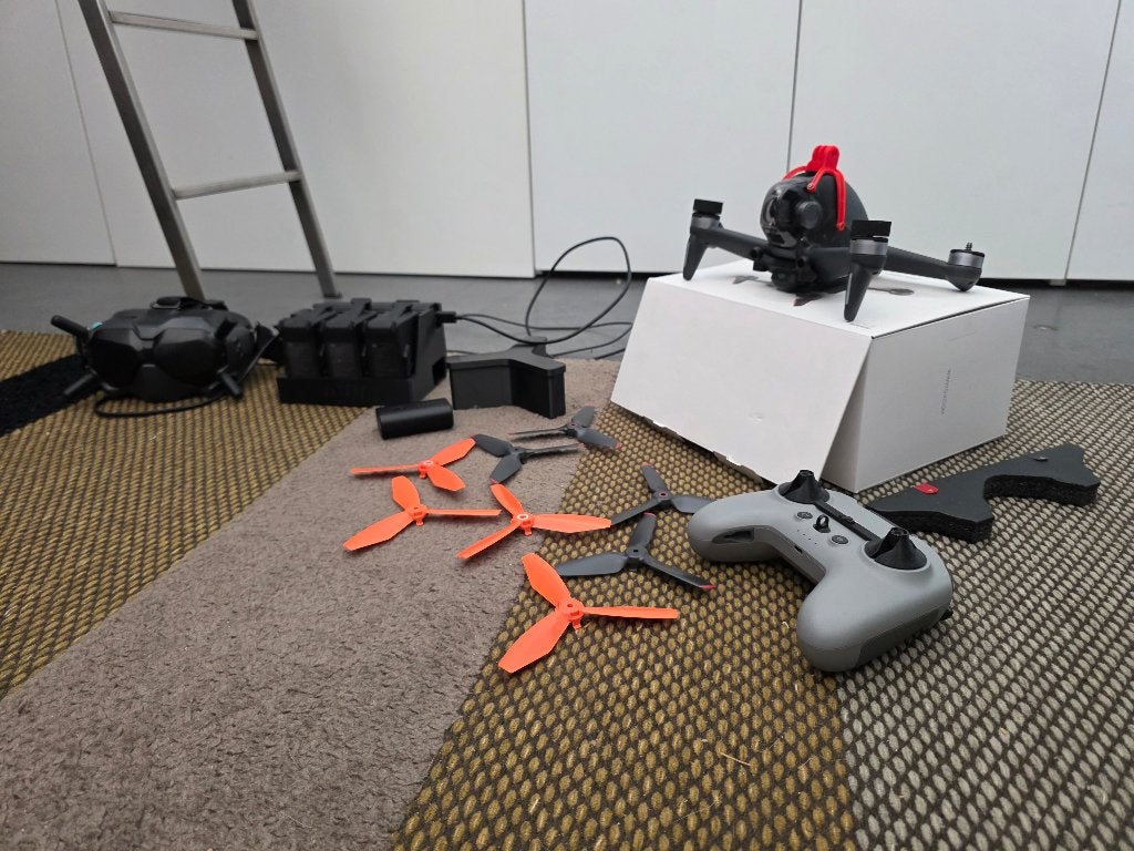 DJI FPV, Audio, Tv en Foto, Drones, DJI, 1 tot 5 kilometer, Topkwaliteit, Minder dan 15 minuten