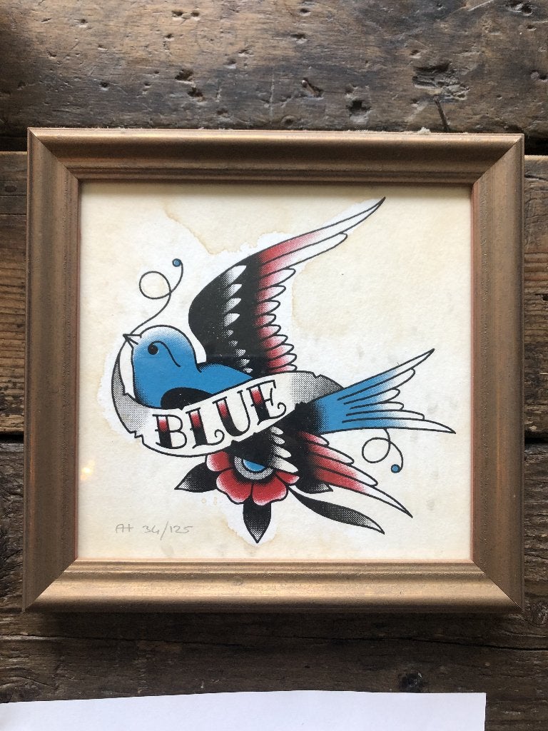 Print Giclee limited edition Angelique Houtkamp tattoo-art, Antiek en Kunst, Ophalen of Verzenden