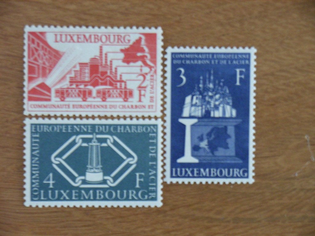 BL   Luxemburg 552-554, Ophalen of Verzenden, Luxemburg