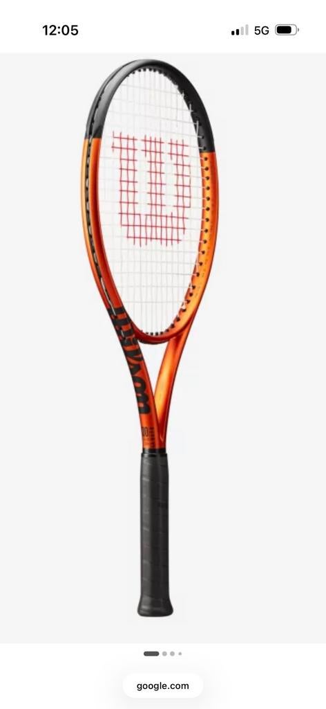 Nieuw Wilson Burn 100 V5.0 300 gr NIEUW, Ophalen, Nieuw, Wilson, Racket