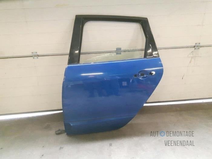 Portier 4Deurs links-achter van een Renault Grand Scenic (TE, Gebruikt, -, -, Ophalen of Verzenden