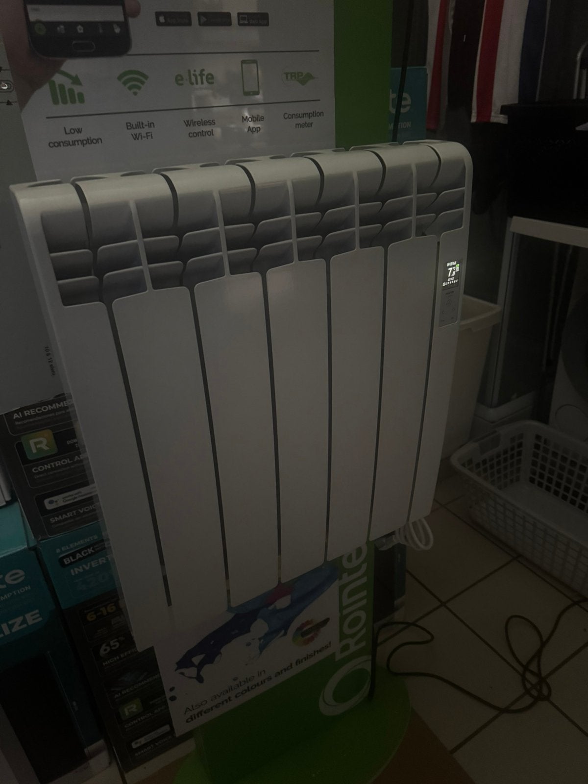 Rointe D-Series energiezuinige elektrische radiator, Ophalen of Verzenden, Nieuw, Elektrisch, Overige soorten