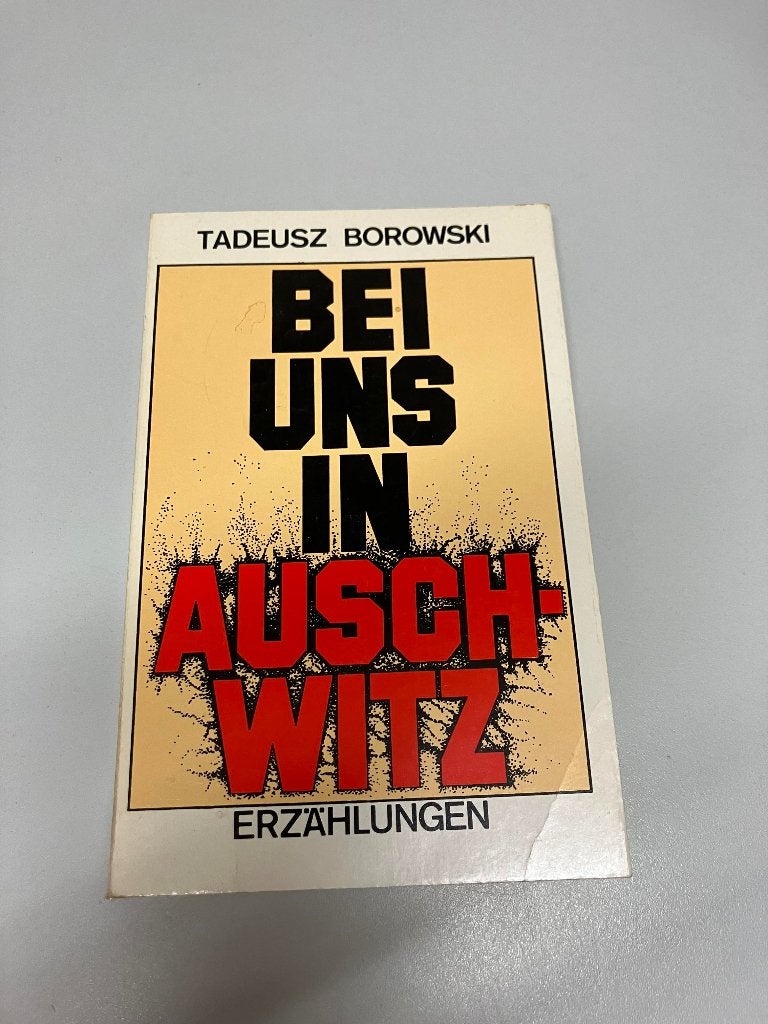 Bei uns in Auschwitz Borowski, Ophalen of Verzenden, Tadeusz Borowski, Overige onderwerpen, Tweede Wereldoorlog