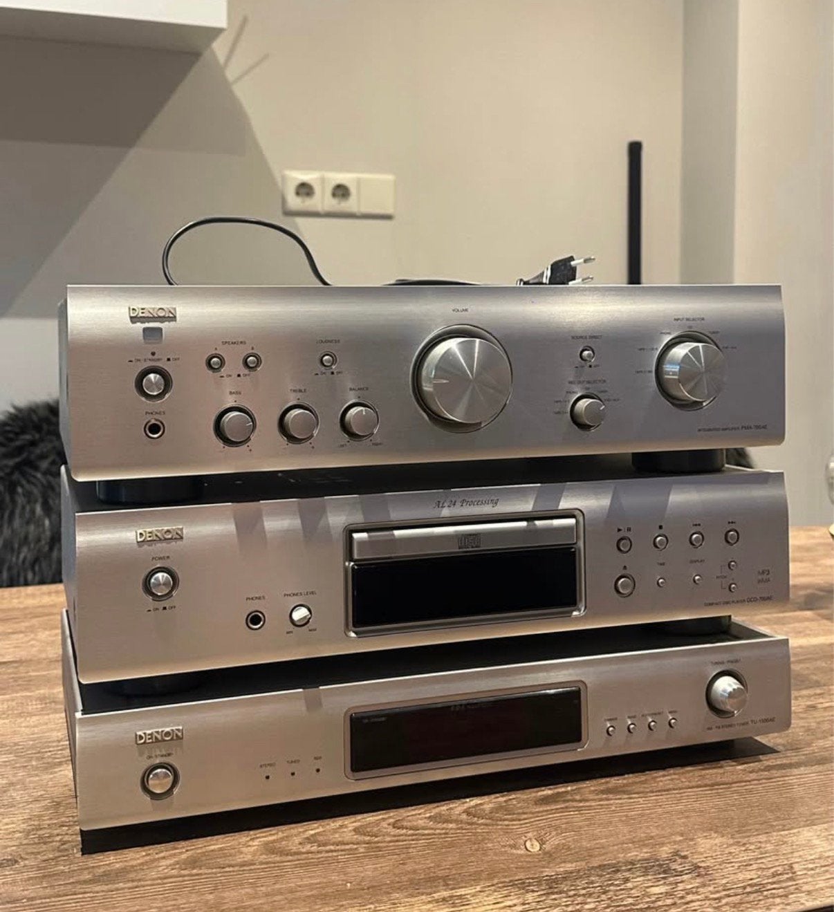 Complete Denon set, Ophalen, Zo goed als nieuw, Cd-speler, Denon