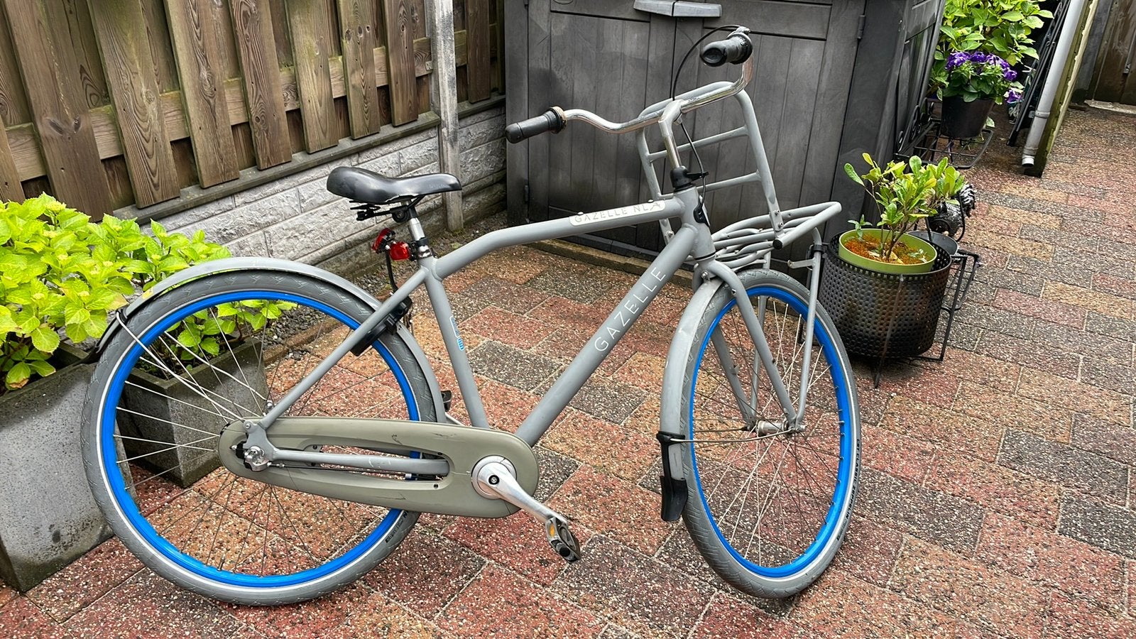 Gazelle Transport Fiets 49cm opknappertje, Fietsen en Brommers, Ophalen, Terugtraprem, Gebruikt, Staal