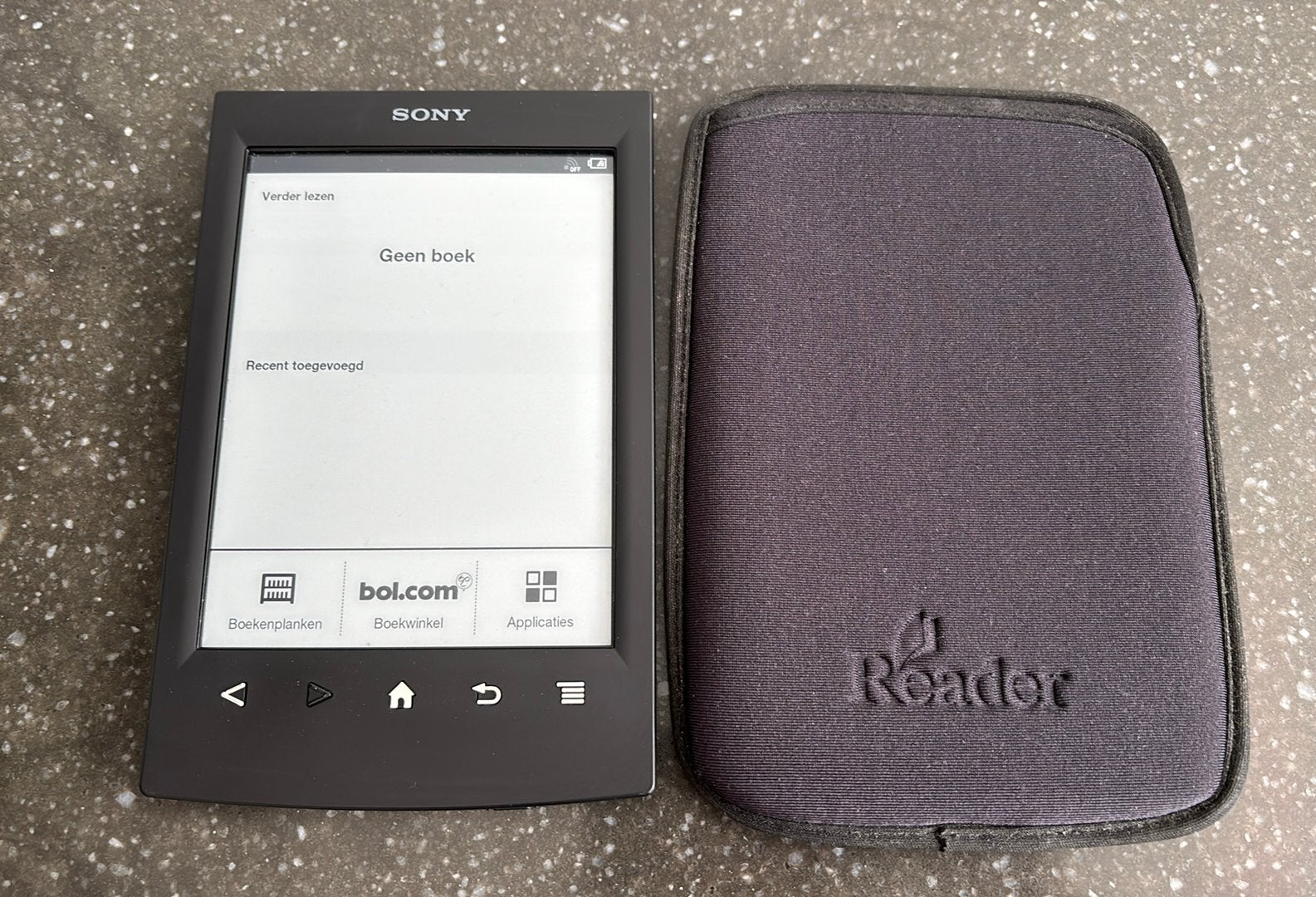 Sony ereader PRS-T2N, 6 inch of minder, Ophalen of Verzenden, 4 GB of minder, Gebruikt