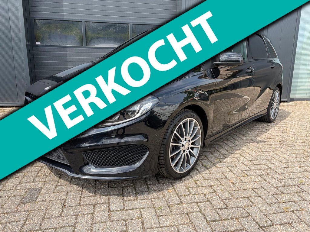 Mercedes-Benz B-klasse 180 AMG Night Edition Plus|Automaat|P, 12 maanden, 1325 kg, Gebruikt, 4 cilinders