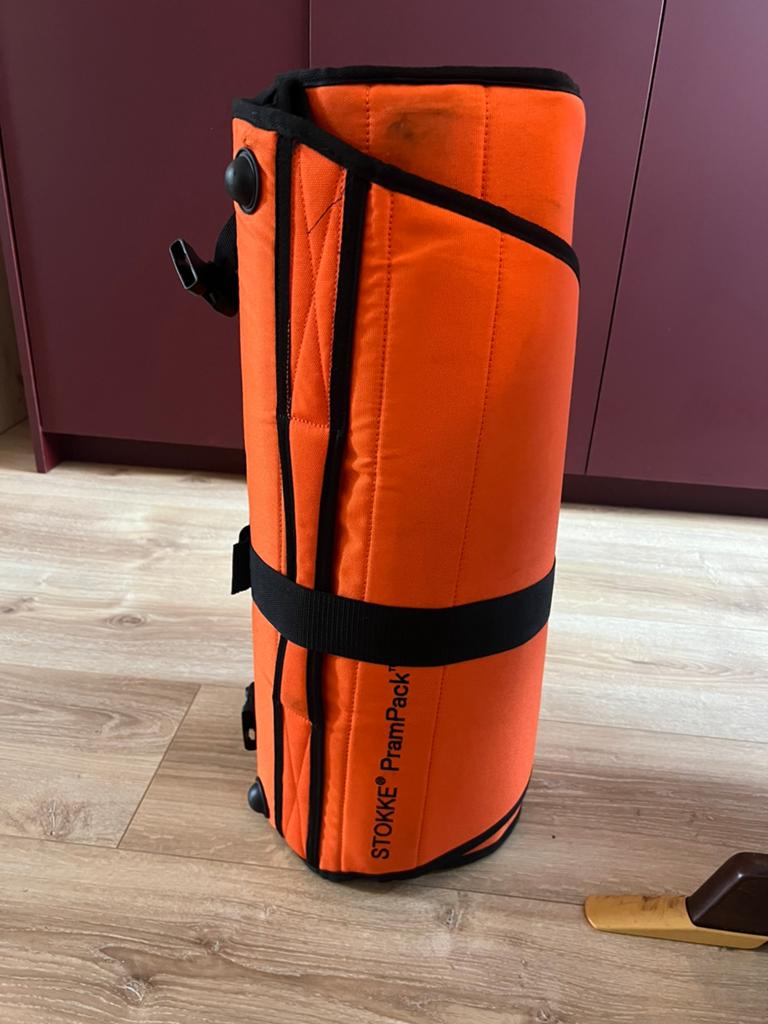 Prampack stokke, Ophalen of Verzenden, Zo goed als nieuw, 30 cm of meer, Minder dan 35 cm