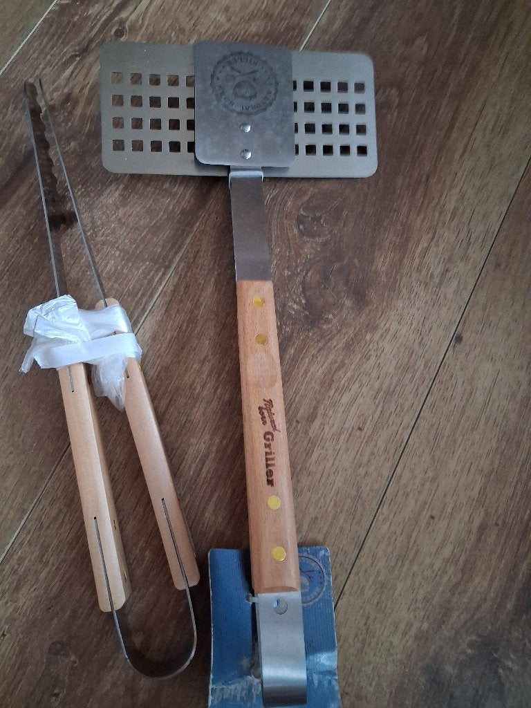 Barbecue tangen, Ophalen, Gebruikt