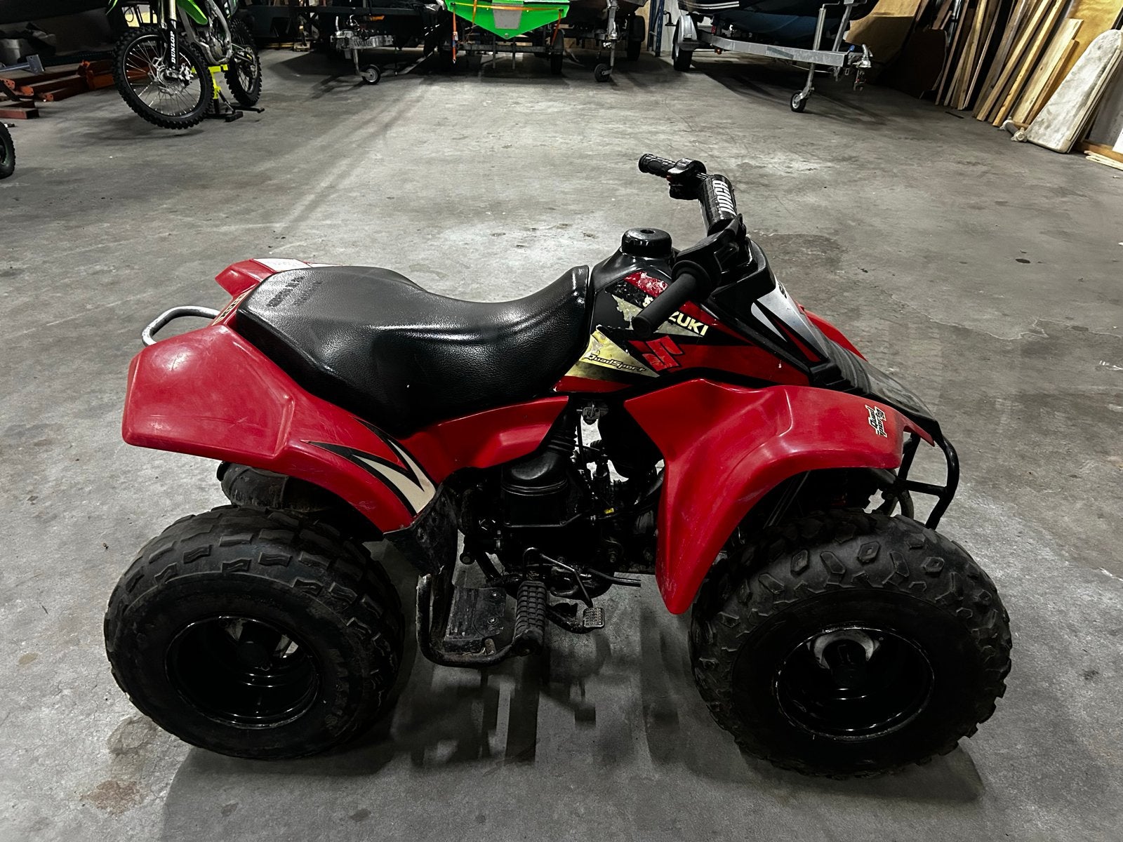 Suzuki Quad 80 - Perfect voor de jonge avonturier, 1 cilinder, 80 cc, 11 kW of minder
