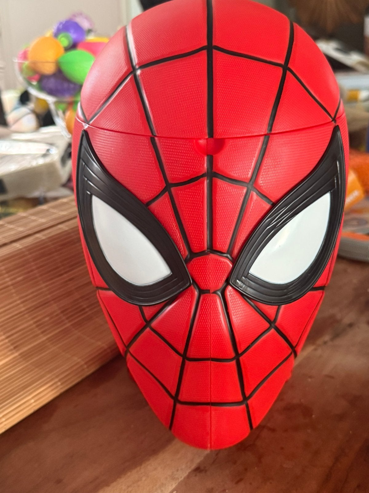 Limited edition Spider-man popcornbucket + voucher te koop!, Ophalen of Verzenden, Zo goed als nieuw
