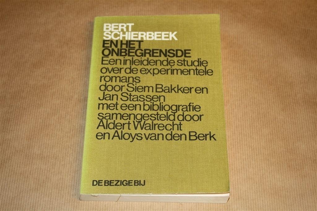 Bert Schierbeek en het onbegrensde. Inleidende studie..., Ophalen of Verzenden, Gelezen