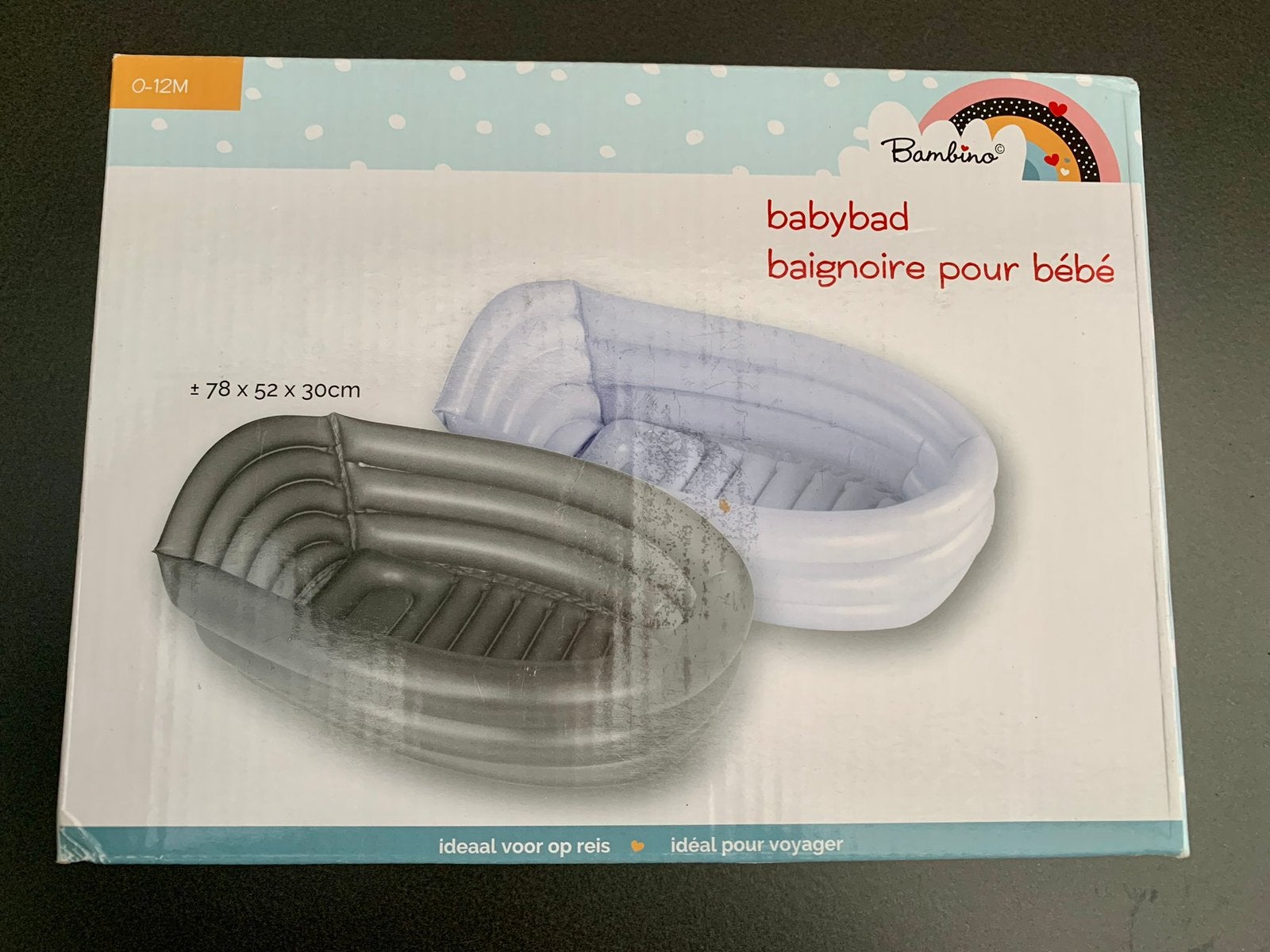 TE KOOP: Bambino opblaasbaar babybad NIEUW, Ophalen of Verzenden, Nieuw, Badje, Overige merken