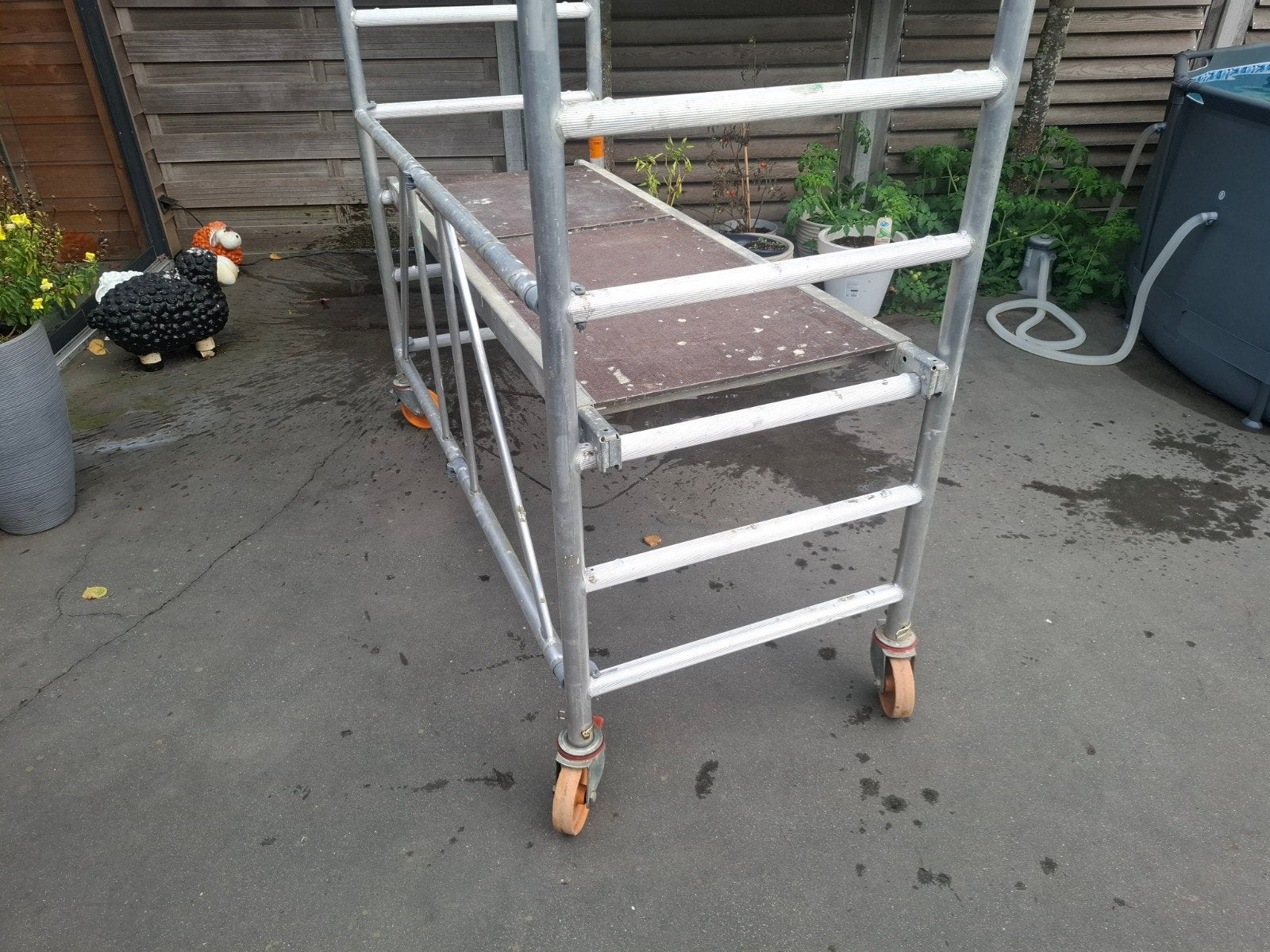 Layher Zifa Kamersteiger - Zo goed als nieuw, Ophalen, Zo goed als nieuw, Rolsteiger of Kamersteiger, Minder dan 2 meter