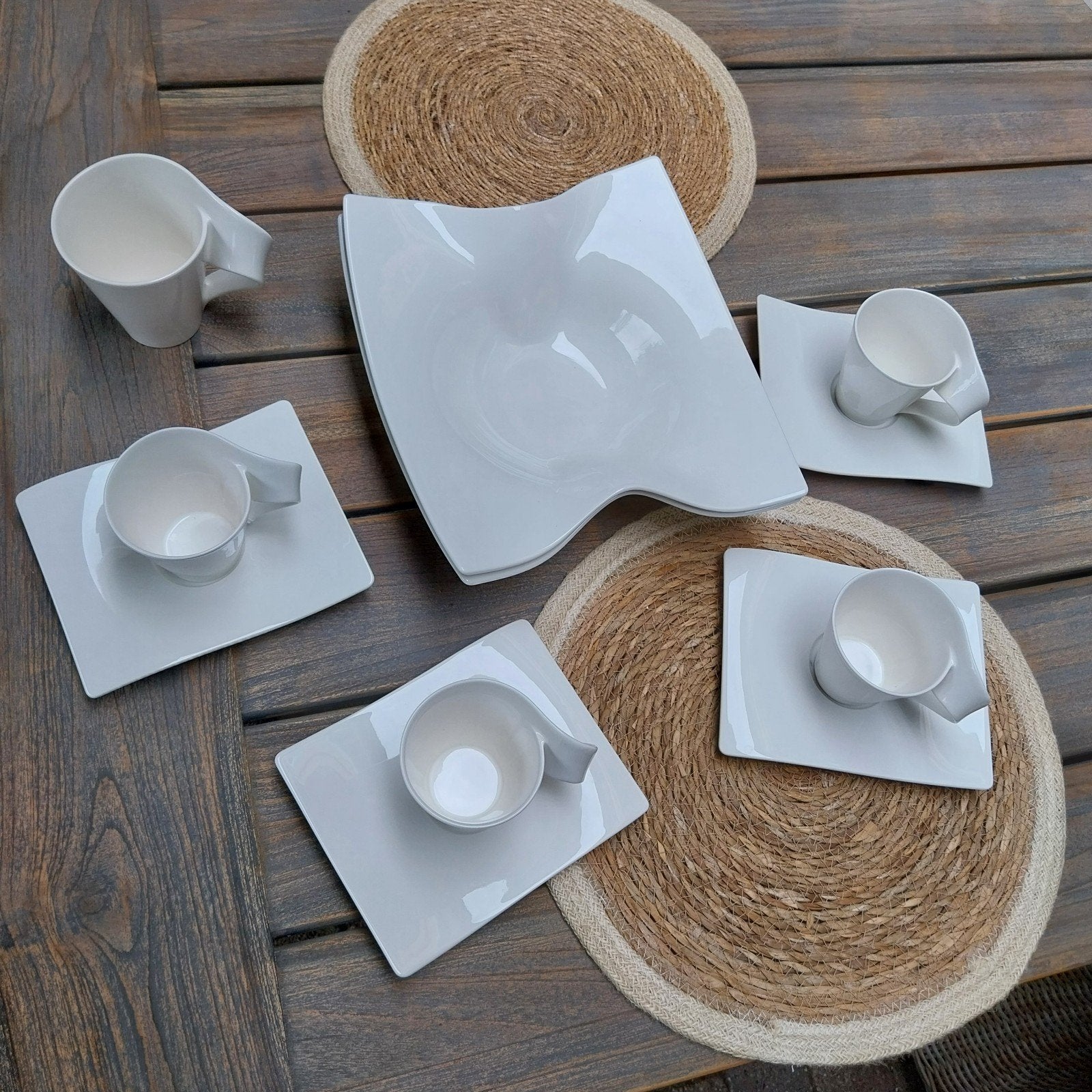 Villeroy & Boch New Wave set, Nieuw, Ophalen of Verzenden, Overige stijlen, Kop(pen) en/of Schotel(s)
