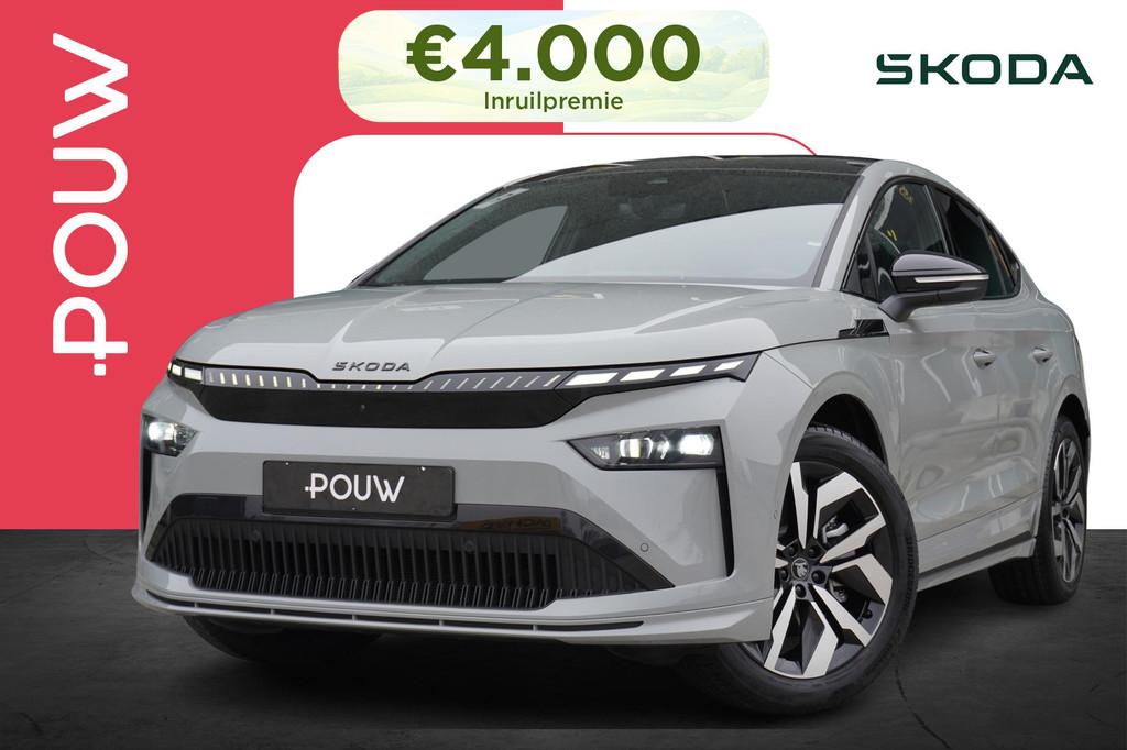 Skoda Enyaq Coupé 286pk 85 Sportline | Trekhaak Wegklapbaar, Auto's, Skoda, Automaat, 12 maanden, 82 kWh, 286 pk