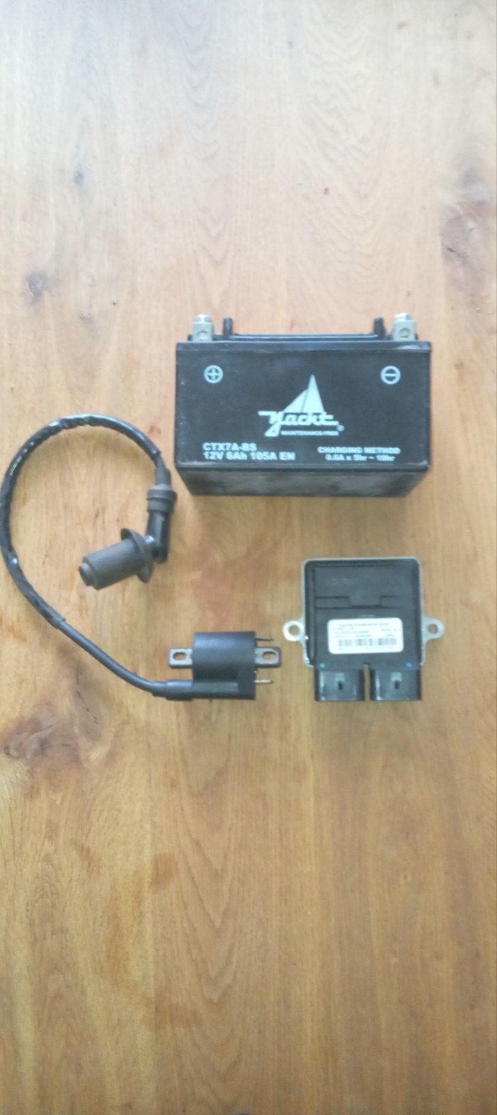 ECU Onbegrensd, 6Ah 12V Accu en Bobine Set, Ophalen of Verzenden, Gebruikt, Overige typen, Yacht