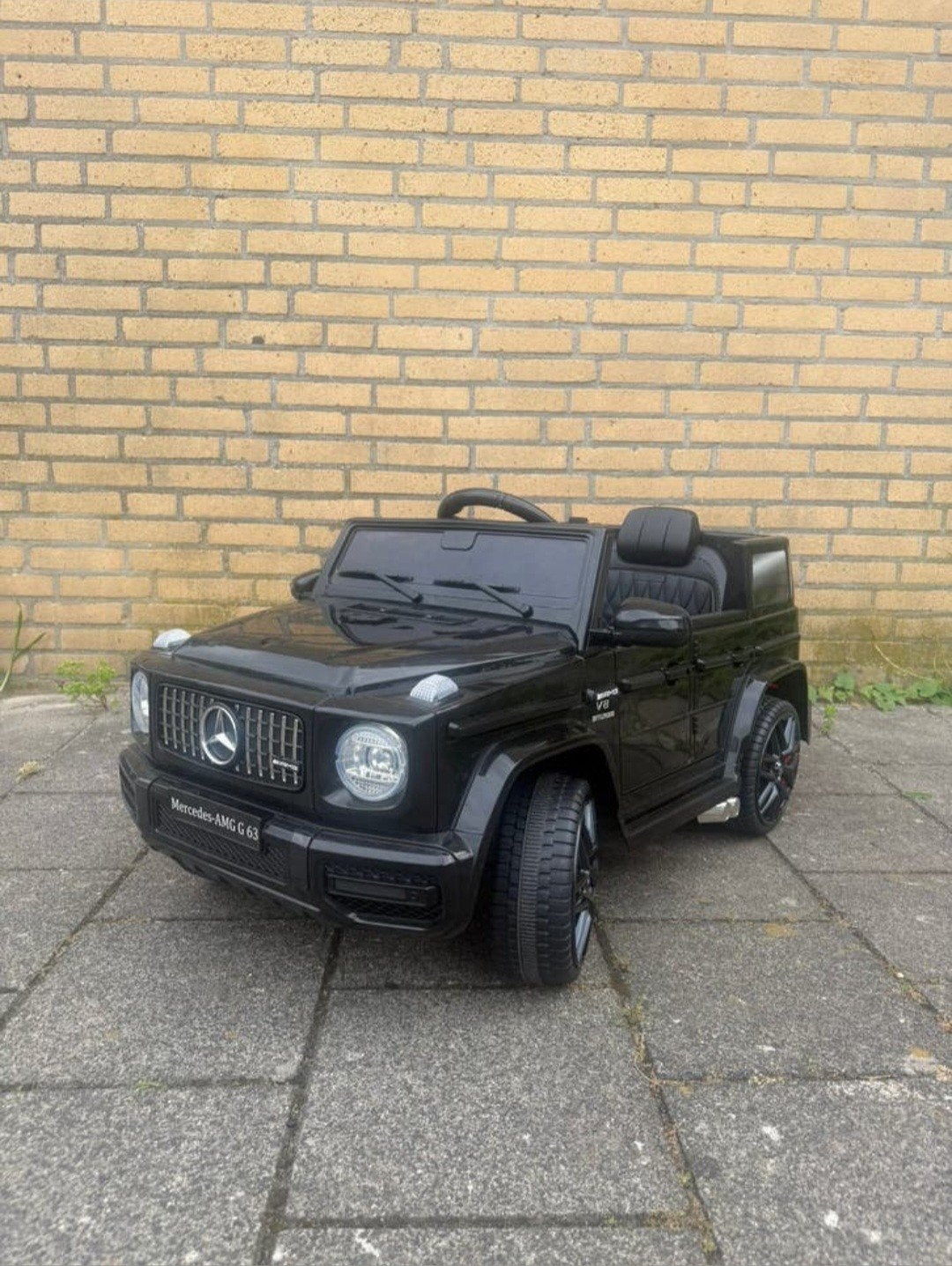 Elektrische kinderauto Mercedes-AMG G 63 Zwart Zo goed als n, Ophalen of Verzenden, Zo goed als nieuw