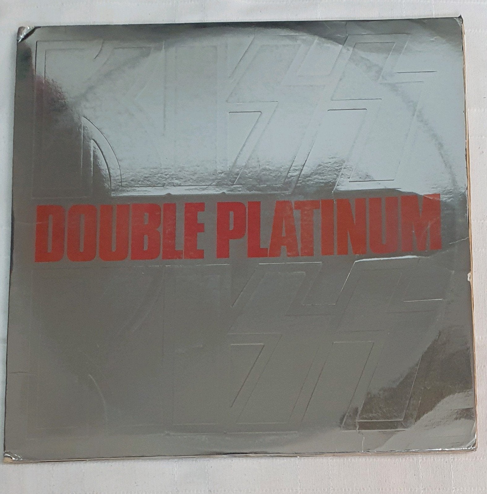 2LP KISS - Double platinum - NBLP 7100 2 - 1978, Cd's en Dvd's, Gebruikt, Verzenden, Inclusief binnenhoes, Hardrock