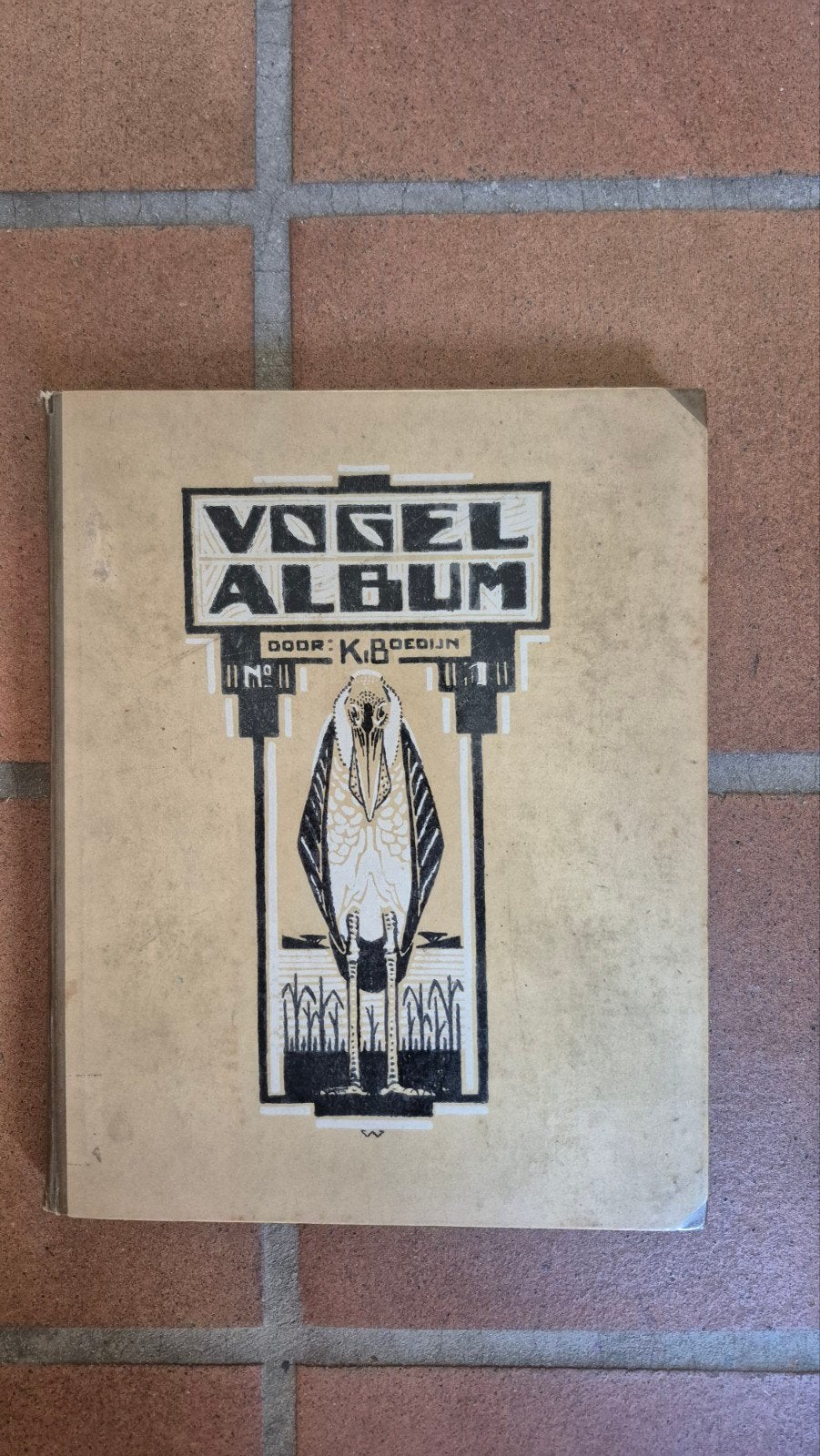 Vintage Vogel Album door K.B. Boekijn - Plaatjesalbum, Ophalen of Verzenden, Gelezen, K.B. Boekijn, Plaatjesalbum