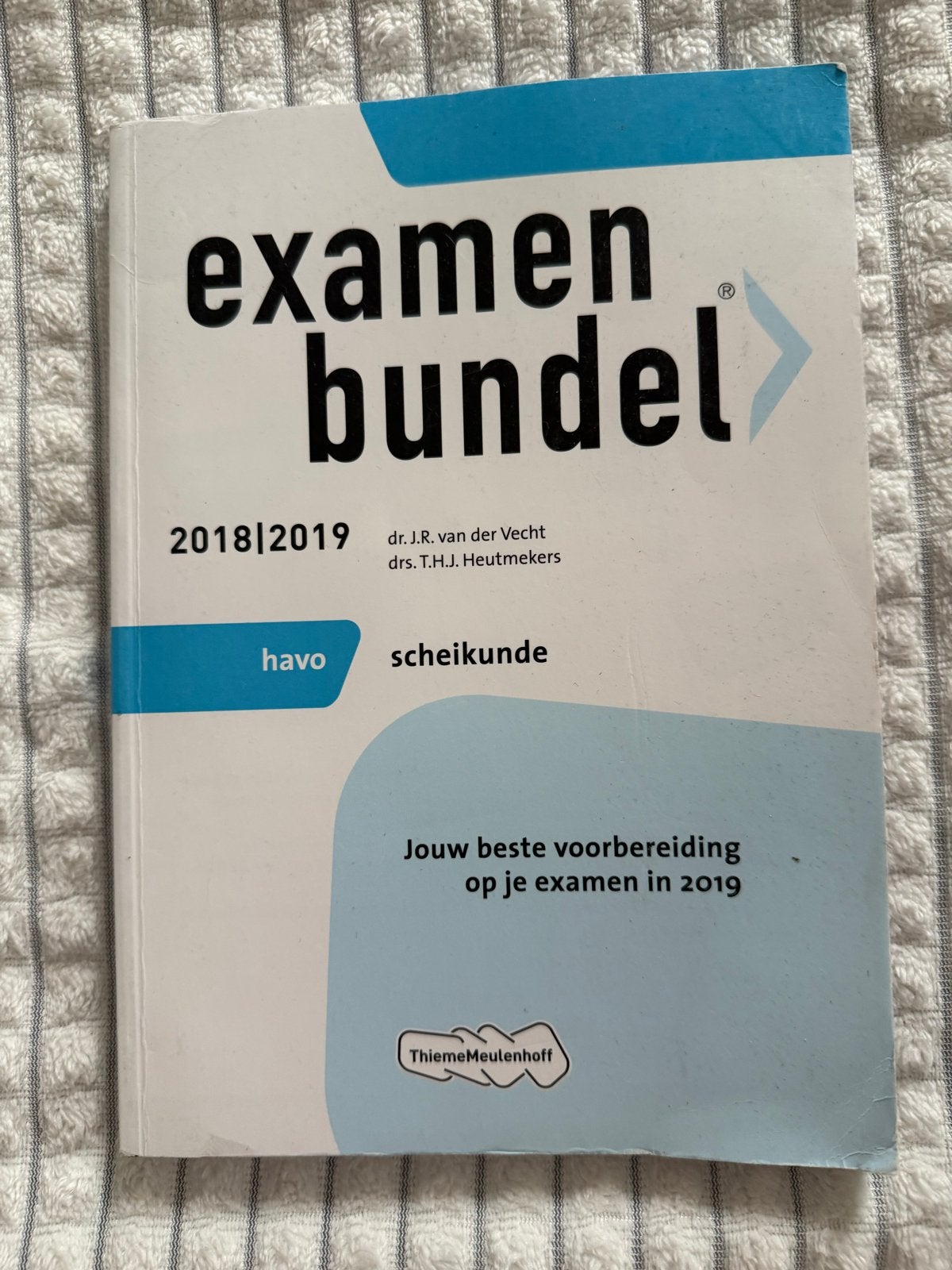 Examenbundel scheikunde havo 2018/2019, Boeken, Ophalen of Verzenden, Beta, Gelezen, HBO