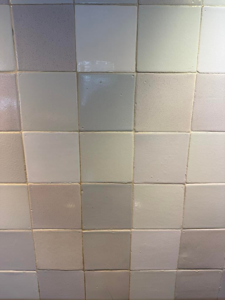 Oude antieke witjes 13x13, Doe-het-zelf en Verbouw, Tegels, Zo goed als nieuw, Minder dan 5 m², Wandtegels, Keramiek