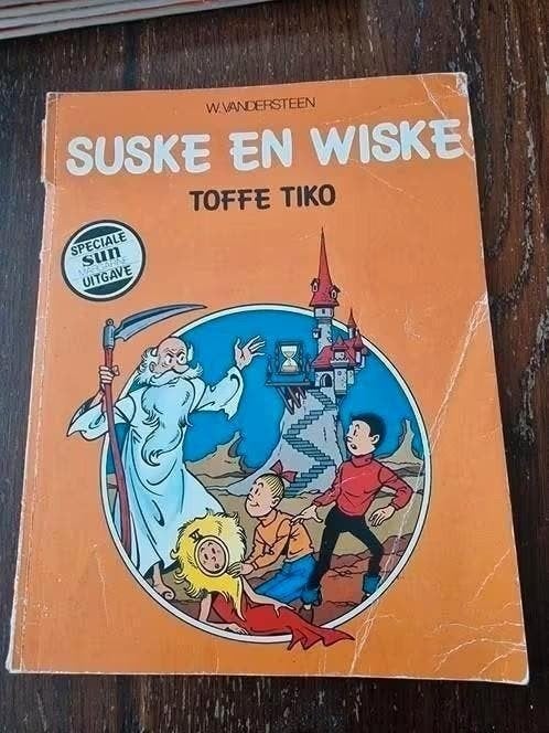 Suske en Wiske - Toffe Tiko (Speciale Sun Uitgave), Boeken, Eén stripboek, Ophalen of Verzenden, Gelezen, Willy Vandersteen