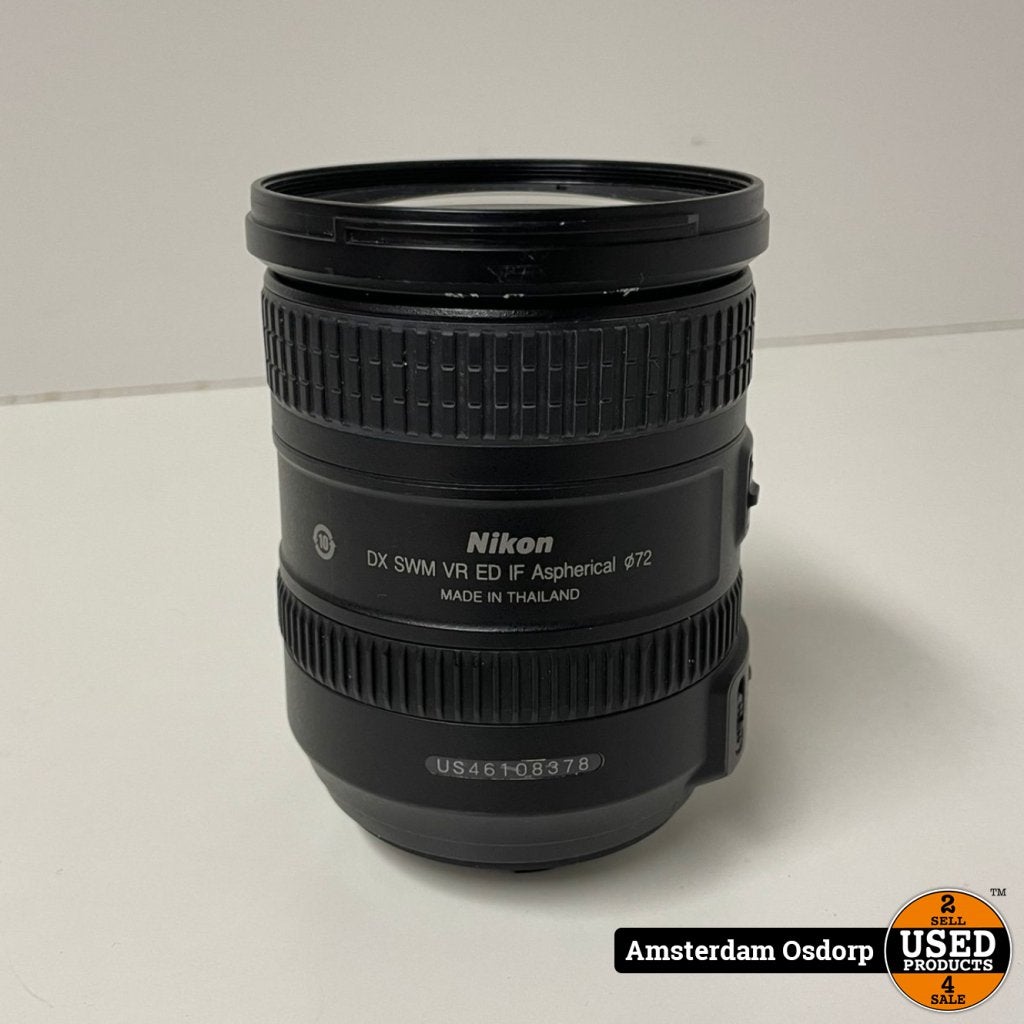 Nikon AF-S 18-200mm | 1:3.5-5.6 G2 ED, Audio, Tv en Foto, Fotografie | Lenzen en Objectieven, Nikon, Zo goed als nieuw, Support@nikon.com