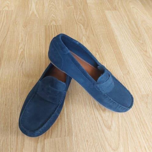 Donkerblauw loafers Zara, Maat 36, nieuwe,ophalen, Ophalen of Verzenden, Nieuw, Blauw, Instappers
