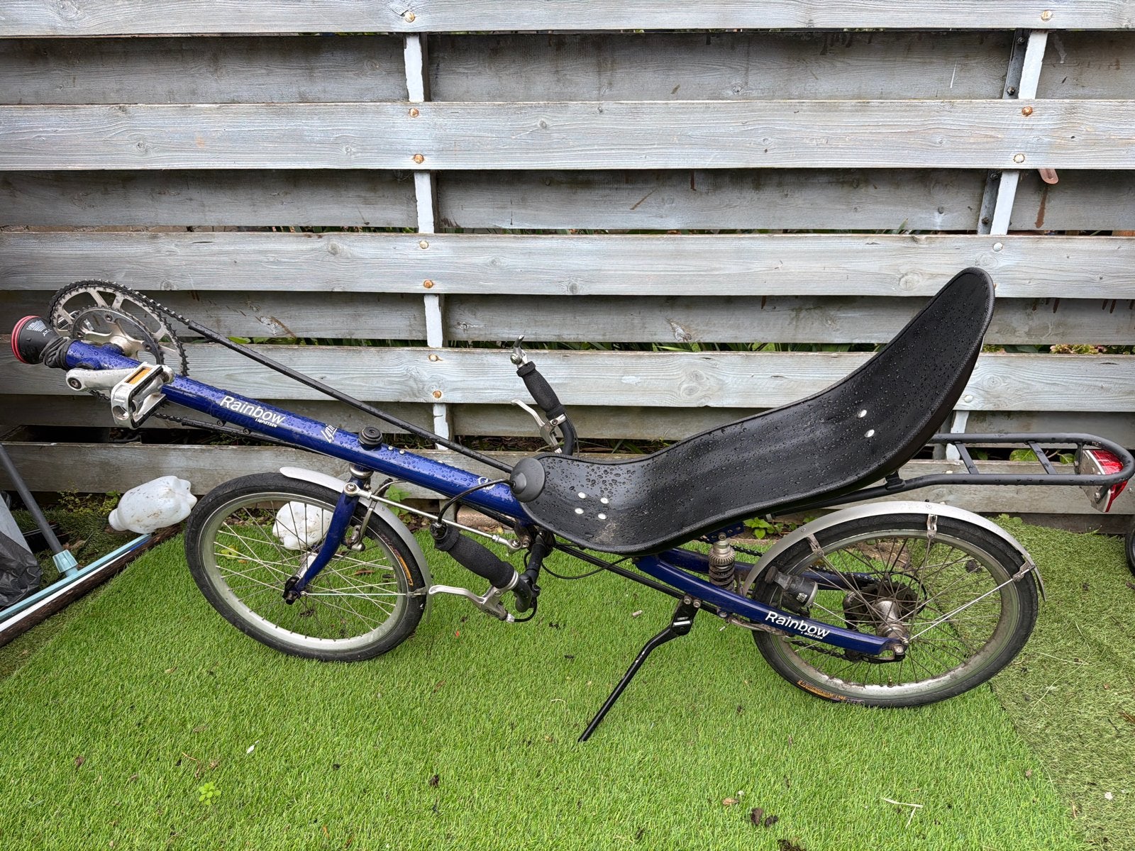 Rainbow ligfiets - Comfortabel en uniek, Fietsen en Brommers, Overige merken, Gebruikt, Velgrem, Ophalen of Verzenden